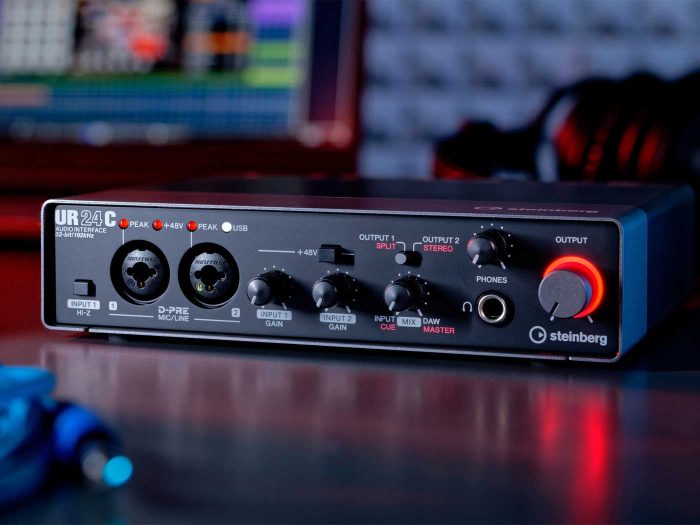 Steinberg UR24C 2 x 4 USB 3.0 Audio Interface - Image 2