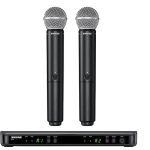 Shure BLX288/SM58 Dual-Channel Wireless Handheld Microphones - Image 2