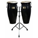 Tycoon STC-B BK/D Supremo Series Black Congas