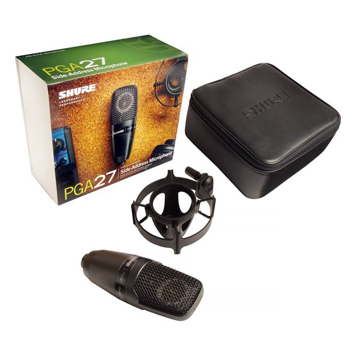 Shure PGA27 Cardioid Large Diaphragm Side-Address Condenser Microphone - Image 2