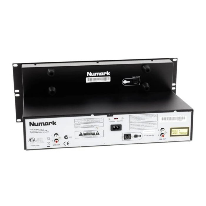 Numark CDN55 Rack-Mount Professional Dual CD Player - Image 5