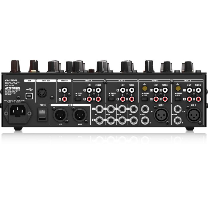 Behringer NOX606 Premium 6-Channel DJ Mixer - Image 3