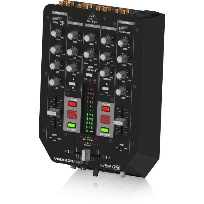 Behringer VMX200USB Professional 2-Channel DJ Mixer - Image 3