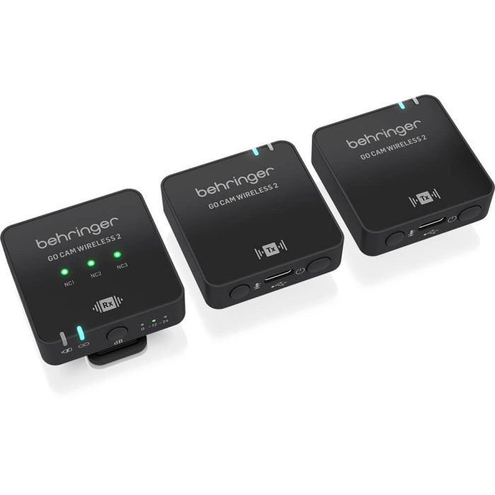 Behringer GO CAM WIRELESS 2 Dual Clip-on Microphone System - Image 8