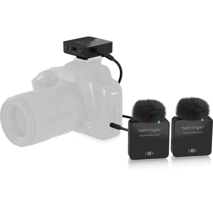 Behringer GO CAM WIRELESS 2 Dual Clip-on Microphone System - Image 6