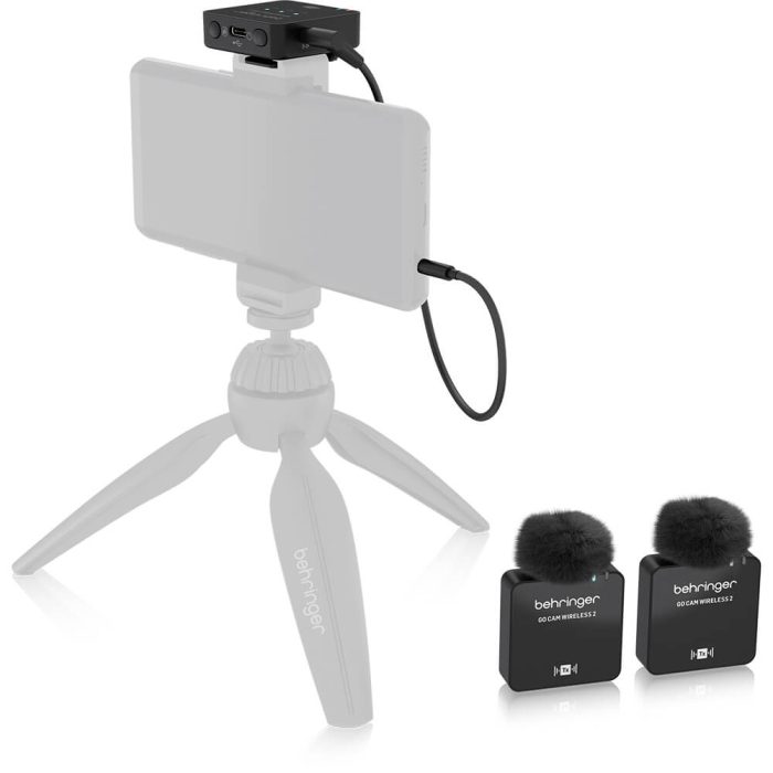 Behringer GO CAM WIRELESS 2 Dual Clip-on Microphone System - Image 5