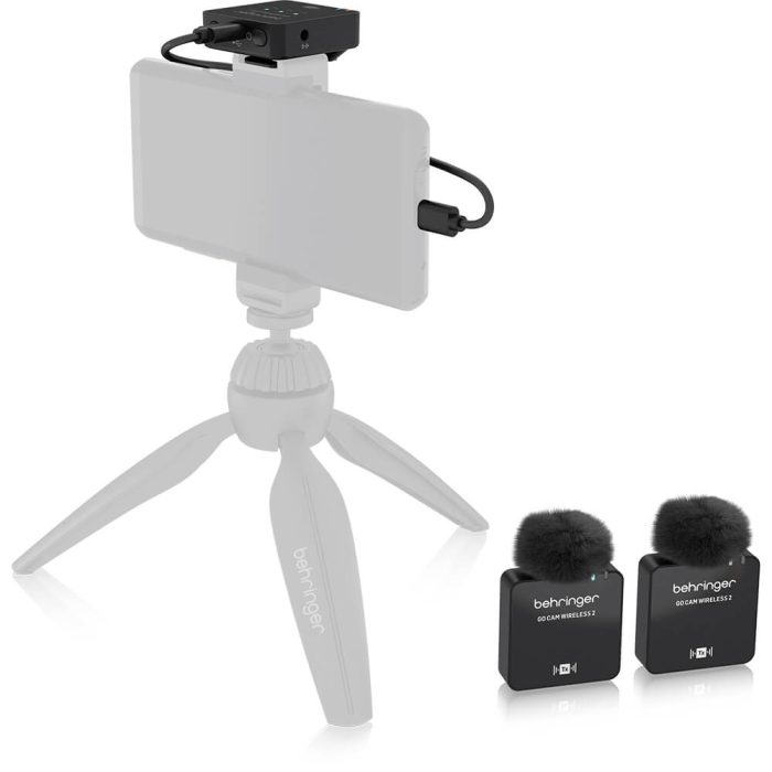 Behringer GO CAM WIRELESS 2 Dual Clip-on Microphone System - Image 4