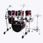 Explorer JBP 102 7-Piece Drum Set – Wine Red Finish