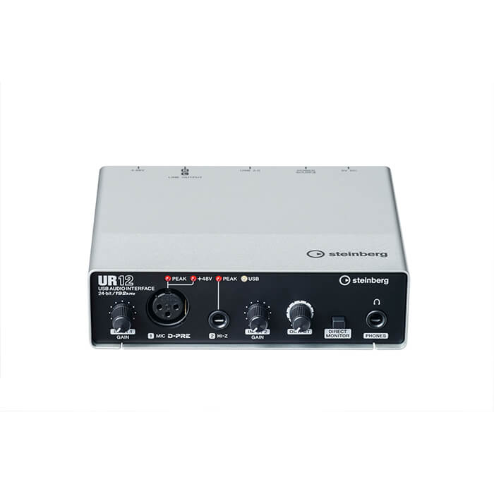 steinberg-ur12-1320 Steinberg UR12 2 x 2 USB Audio Interface - Image 1
