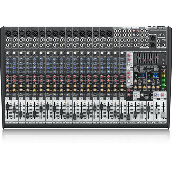 Image_BE_P0811_SX2442FX_Top_XL (2) Behringer SX2442FX 24-Input 4-Bus Studio/Live Mixer - Image 1