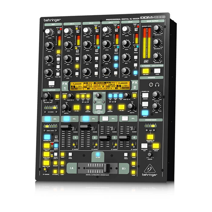 Behringer DDM4000 5 Channel Digital DJ Mixer - Credible Sounds