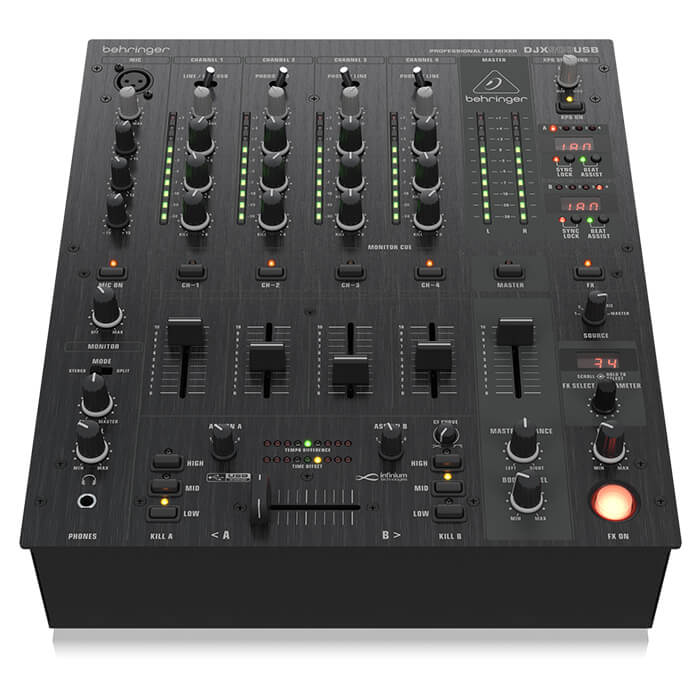 Behringer DJX900USB 5 Channel DJ Mixer - Credible Sounds