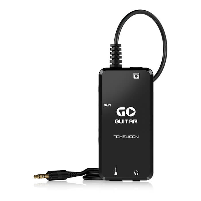 GO-GUITAR_P0DP5_Top_XL TC-Helicon GO GUITAR Portable Guitar Interface - Image 1