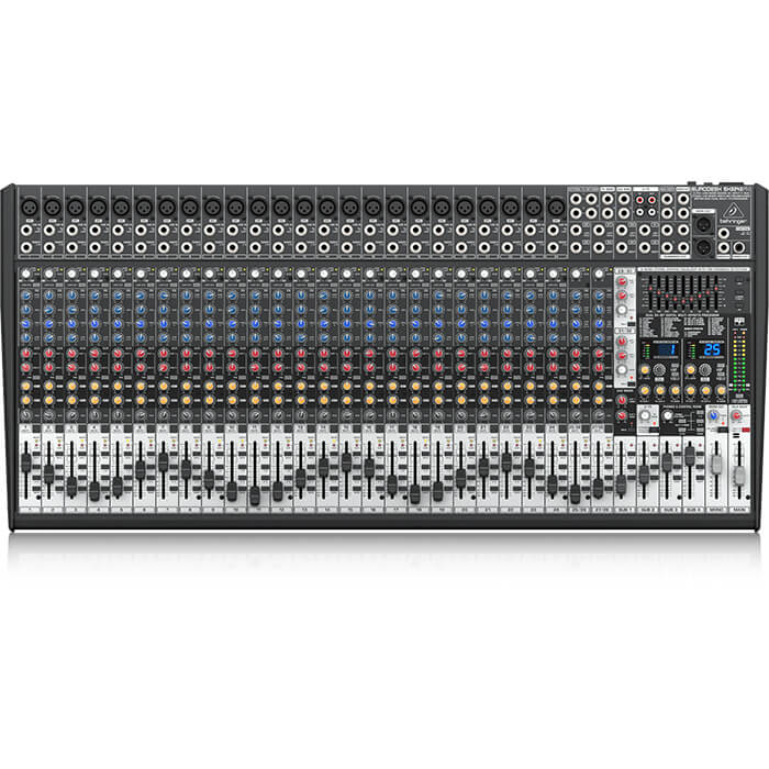 Image_BE_P0812_SX3242FX_Top_XL SX3242FX Ultra-Low Noise Design 32-Input 4-Bus Studio/Live Mixer - Image 1