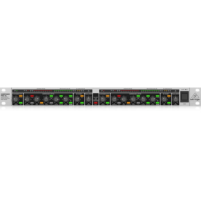 MDX2600-V2_P0CCX_Front_XL Behringer MDX2600 2 Channel Expander/Gate/Compressor/Peak Limiter - Image 1