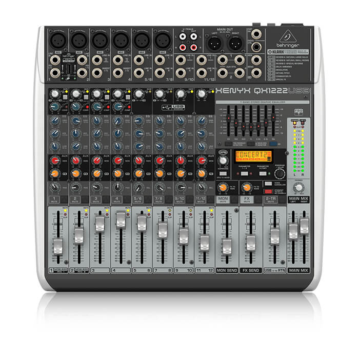 QX1222USB Behringer QX1222USB Premium 16-Input 2/2-Bus Mixer - Image 1