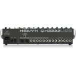 Behringer QX2222USB Premium 22-Input 2/2-Bus Mixer - Image 2