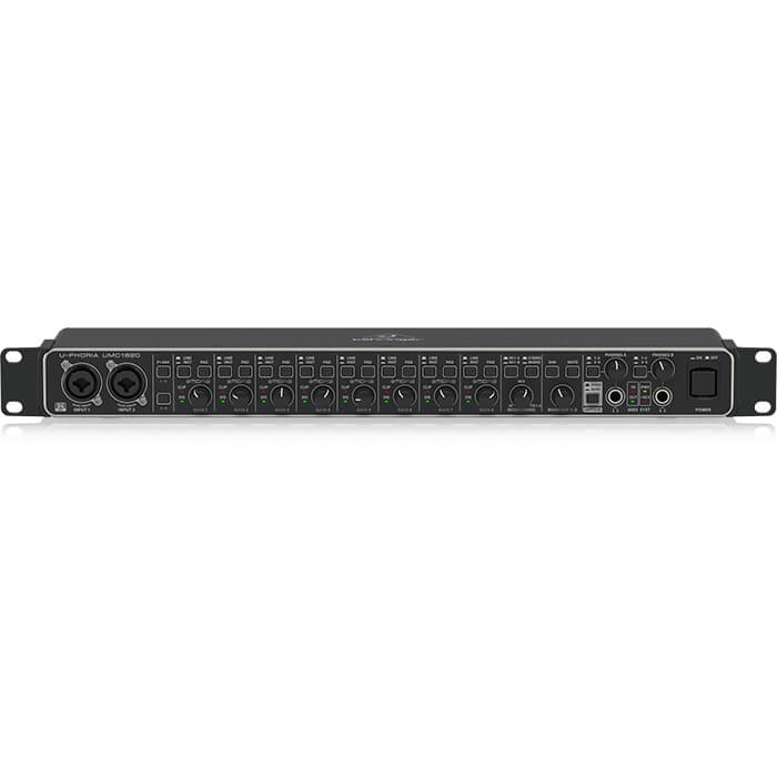 UMC1820_P0B2J_Top-Front_XL Behringer UMC1820 USB Audio/MIDI Interface - Image 1