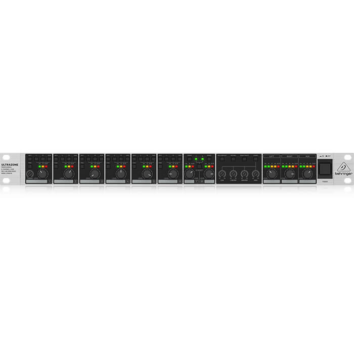 ZMX8210-V2_P0CCY_Front_XL Behringer ZMX8210 V2 Professional 8 Channel 3-Bus Mic/Line Zone Mixer - Image 1