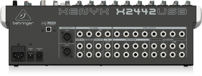 Behringer X2442USB 24ch Input - Credible Sounds