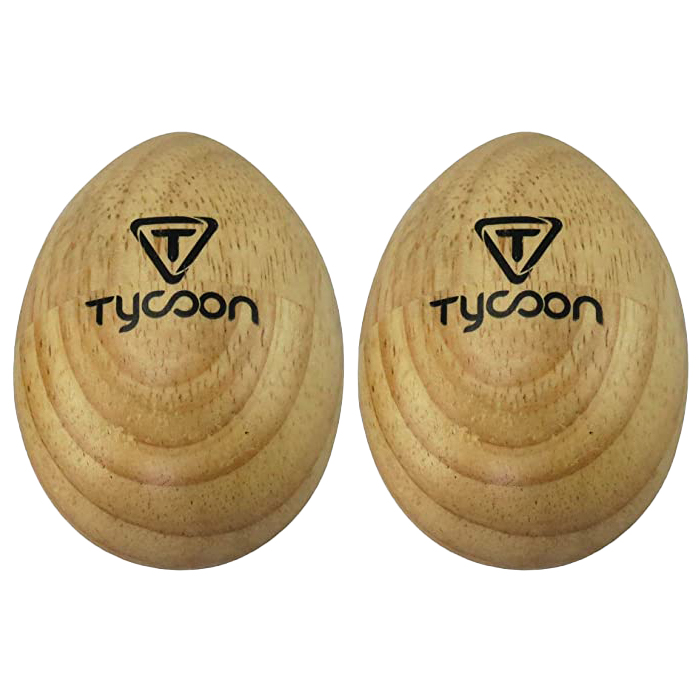 TE-WL Tycoon TE-WL Large Wooden Egg Shakers - Image 1