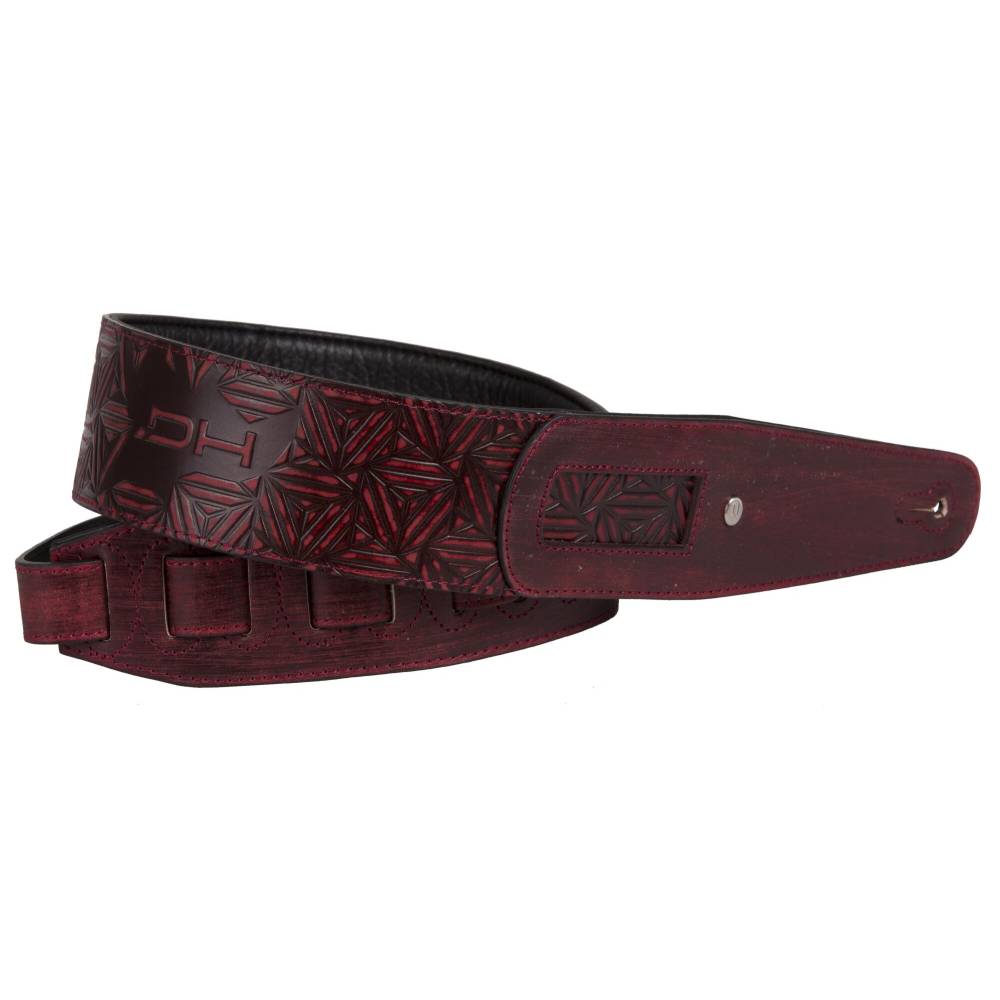 DHSTRAP600RD.1-1000x1000w Proel DHSTRAP600 Leather Guitar Strap - Image 1