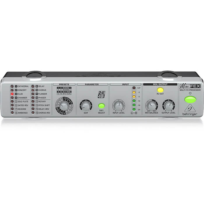FEX800_P0330_Top-Front_XL Behringer FEX800 Ultra-Compact Stereo Multi-FX Processor - Image 1