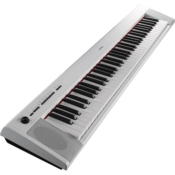 piaggero NP-32 ホワイト　YAMAHA Yamaha Piaggero NP-32 Piano-style, 76-Key Keyboard - Credible Sounds
