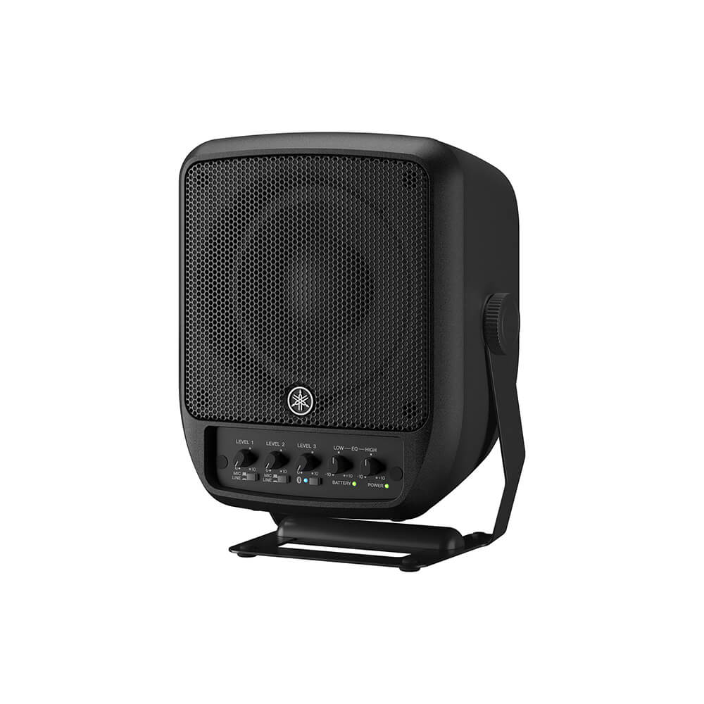 STAGEPAS-100BTR-angle-L_a2c997a85e8fb52fbf77c69a377d5f50 Yamaha STAGEPAS 100BTR Portable PA System - Image 1