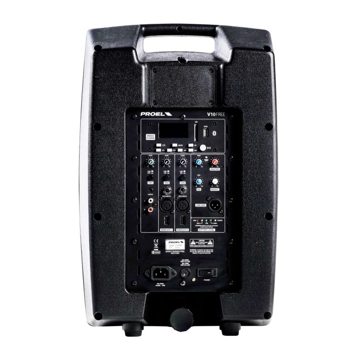Proel V10FREE All-in-one Battery-Powered 10" Portable Speaker - Image 6