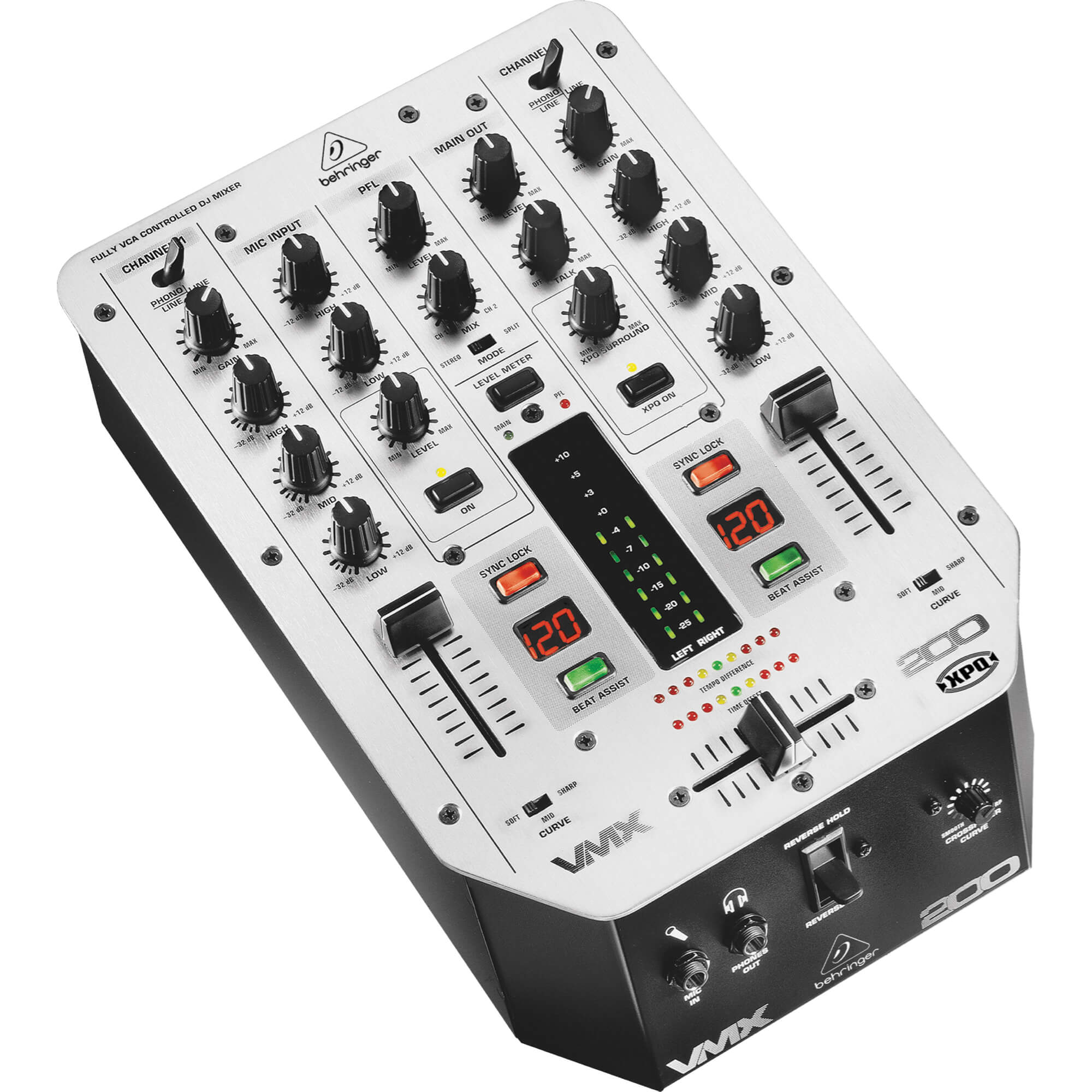 Behringer VMX200 Professional 2-Channel DJ mixer - Credible Sounds