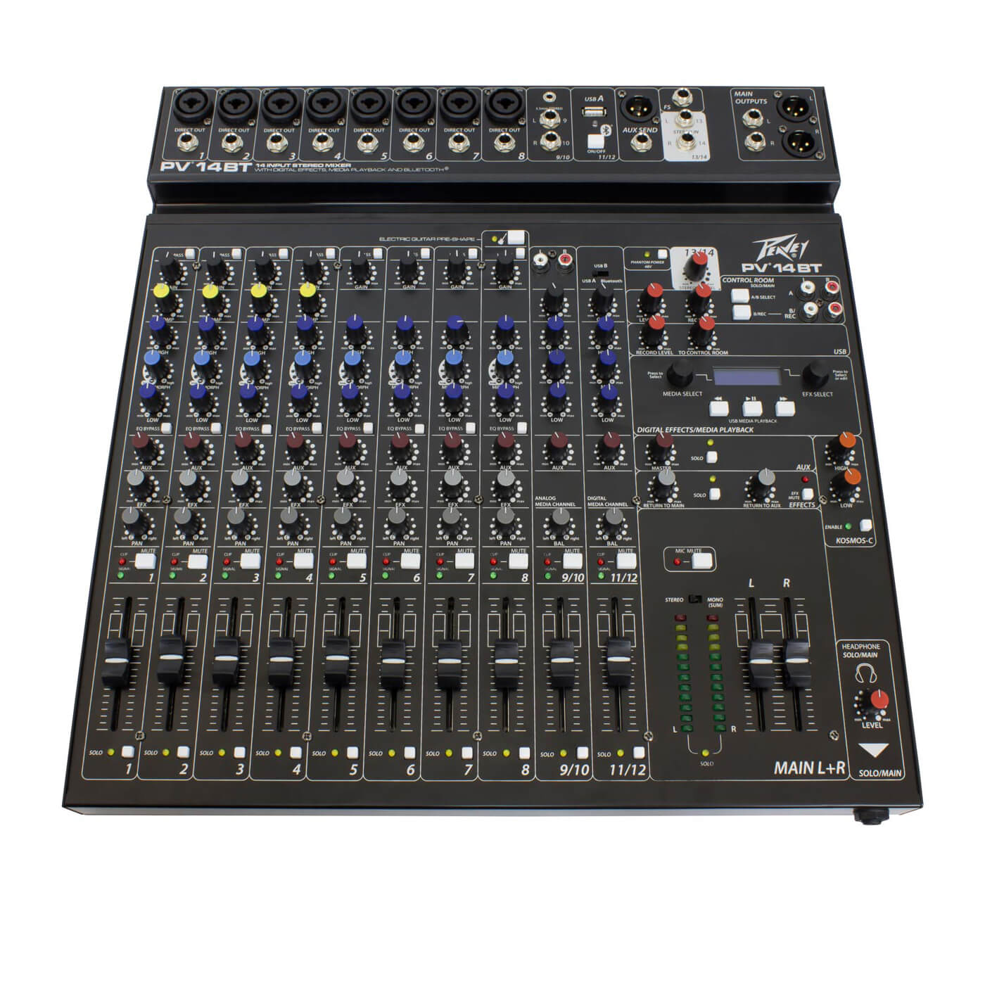 118751_31031 Peavey PV 14 BT 14-Channel Mixer with Bluetooth - Image 1