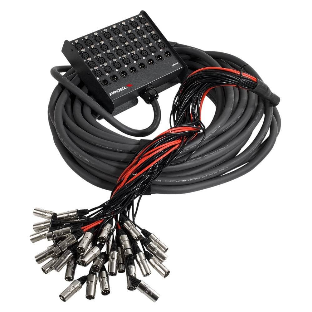 EBN3208.0-2-1000x1000h Proel EBN3208LU50 Audio Stage Box - 40 Channels - Image 1