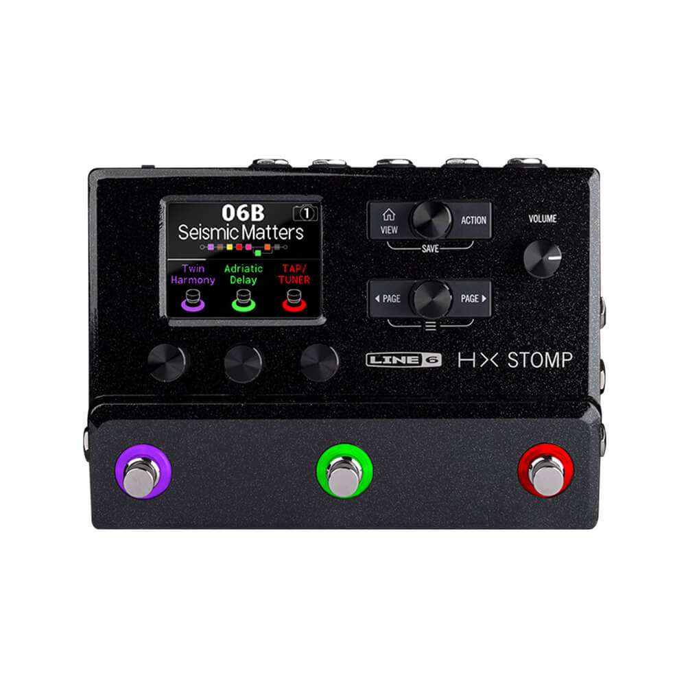 HX Stomp Line 6 HX Stomp Guitar Multi-Effects Processor & Amp Modeller - Image 1