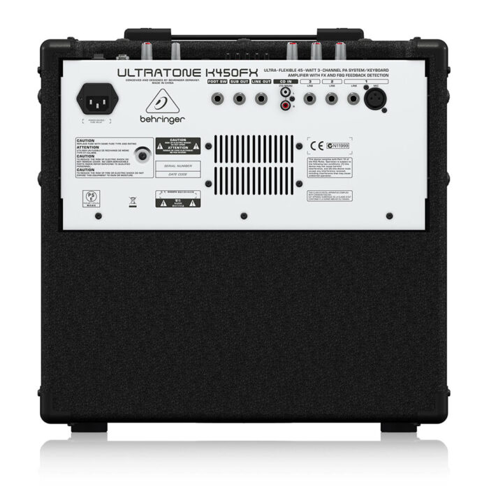 Behringer ULTRATONE K450FX PA System/Keyboard Amplifier - Image 4