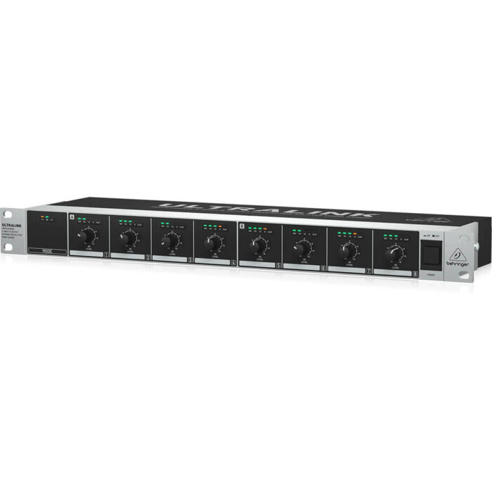 Behringer ULTRALINK DS2800 Professional 2-Input 8-Output Distribution Splitter - Image 3