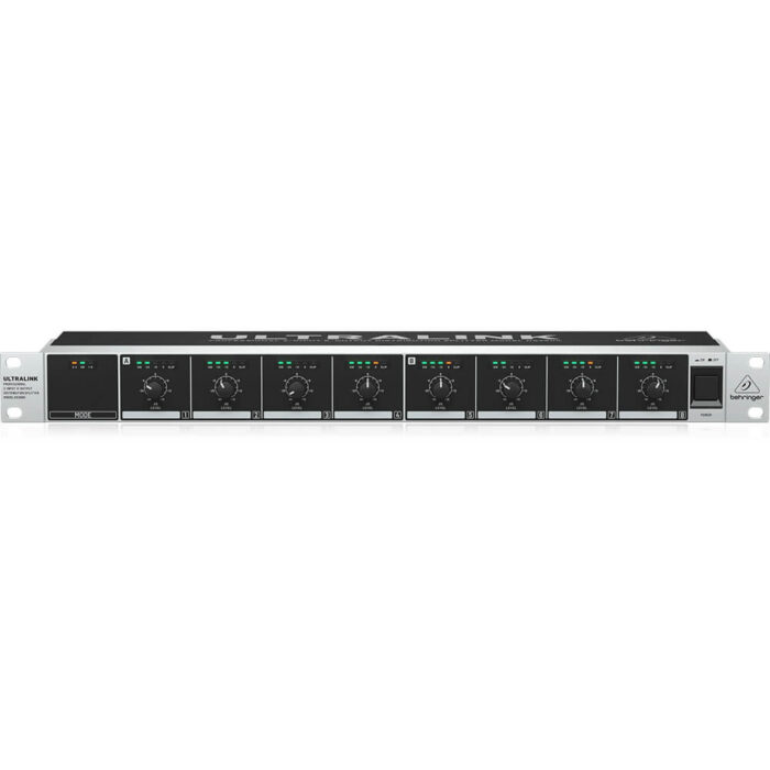 Behringer ULTRALINK DS2800 Professional 2-Input 8-Output Distribution Splitter - Image 2