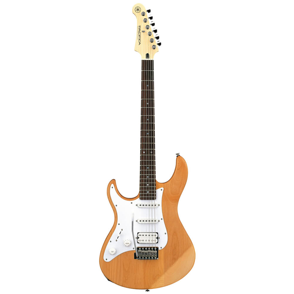 PAC112JL Yellow Natural Satin Yamaha PAC112JL Left-Handed Electric Guitar - Image 1