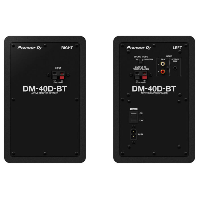Pioneer DJ DM-40D-BT 4” desktop monitor system with Bluetooth - Image 2