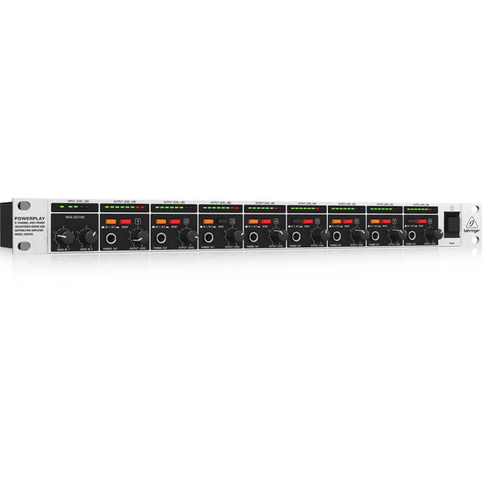 HA8000_P0185_Left_XL Behringer HA8000 8 Channel Headphones Amplifier - Image 1