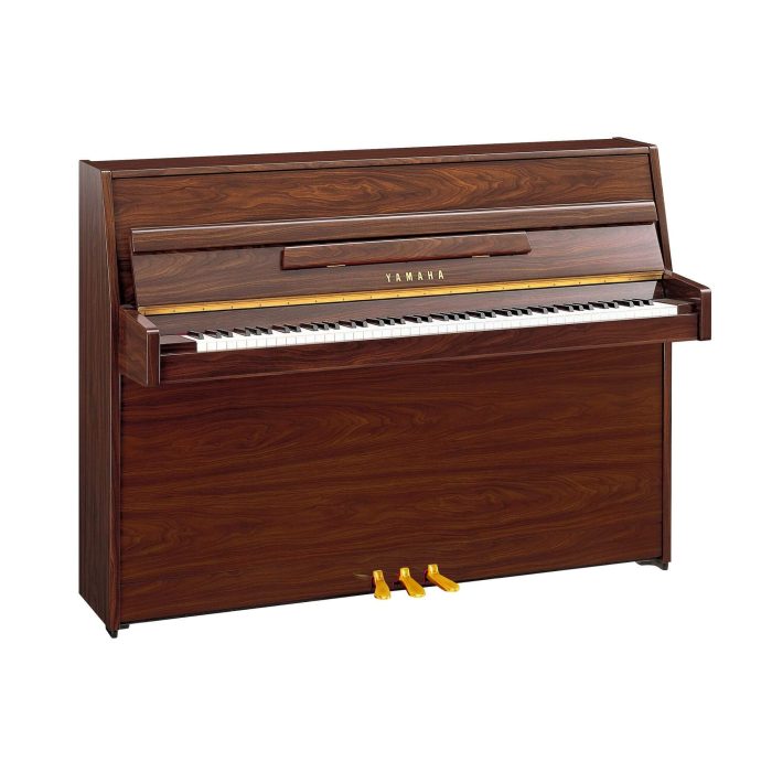 ju109_polished-walnut Yamaha JU109 PW Polished Walnut Upright Piano - Image 1