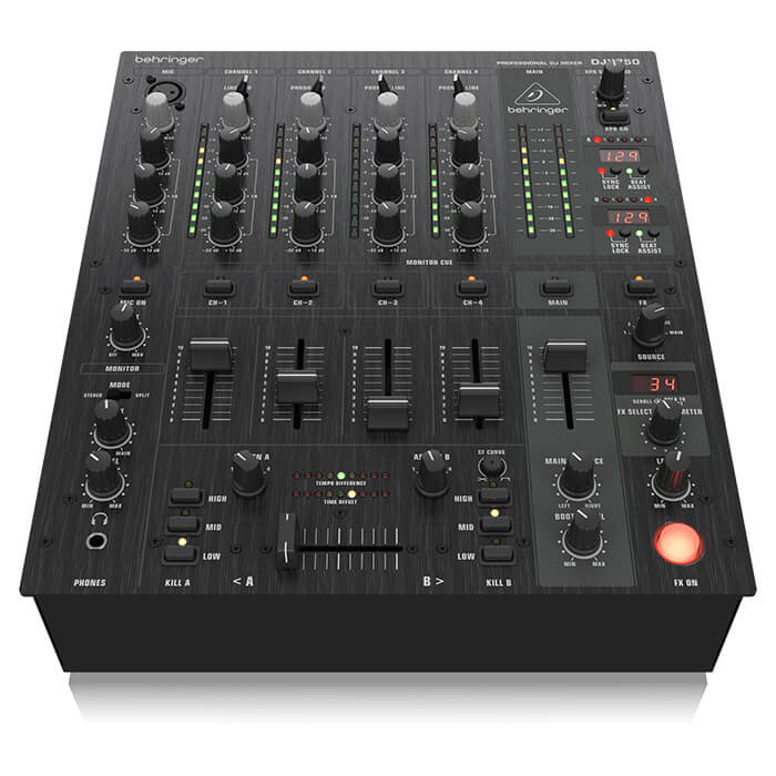 Behringer DJX750 5 Channel DJ Mixer - Credible Sounds