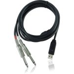 Behringer LINE 2 USB Stereo 1/4" Line In to USB Interface Cable - Image 3