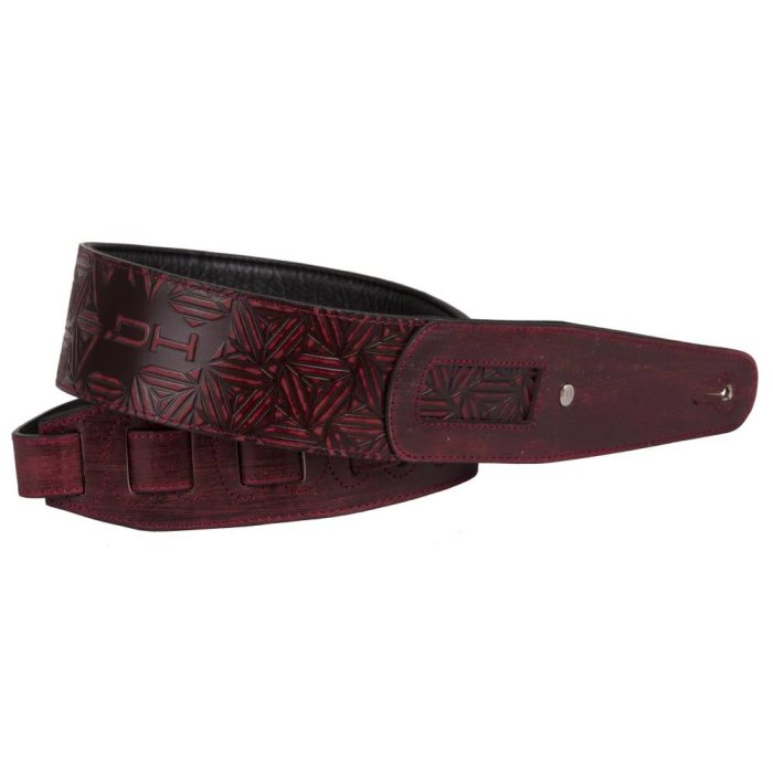 DHSTRAP600RD.1-1000x1000w Proel DHSTRAP600 Leather Guitar Strap - Image 1
