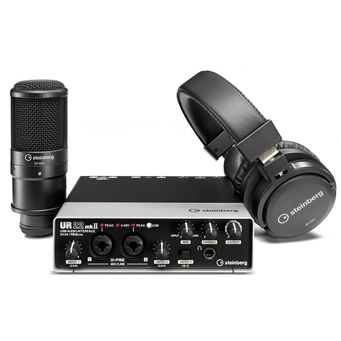 Steinberg UR22C Recording Pack - Credible Sounds
