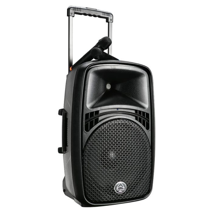 EZ with mics Wharfedale Pro EZ-15A 100W Portable PA System - Image 1