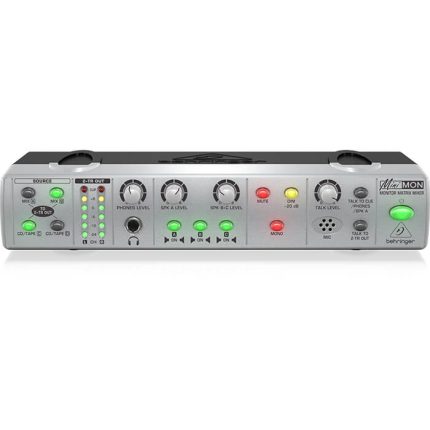 Behringer MON800 Ultra-Compact Stereo Monitor Matrix Mixer with Talkback Mic