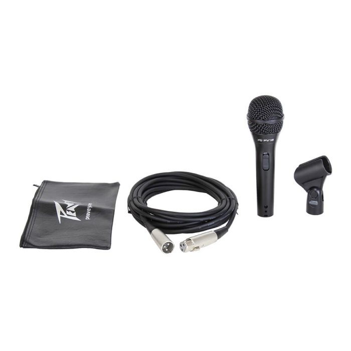 Peavey_PVi_2_Black_w_Accessories_00496360 Peavey PVi 2 XLR Dynamic Microphone - Image 1