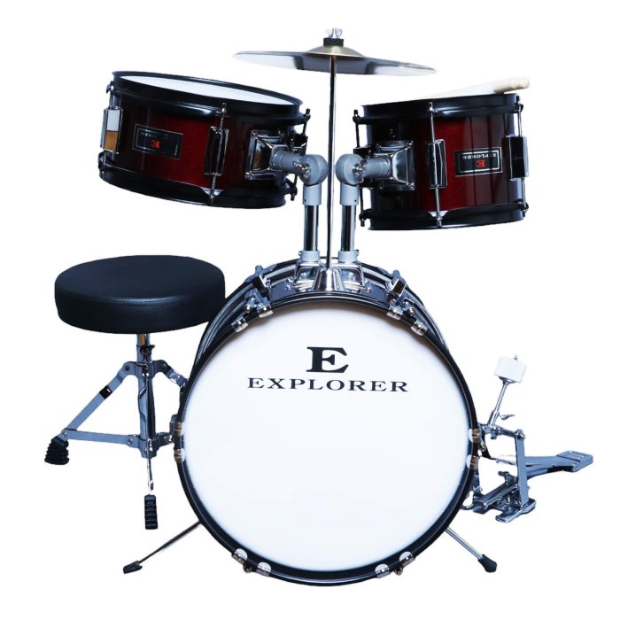 JBJ1043 DRUMSET 1 Explorer JBJ 1043 3pc Junior Drum Kit - Image 1