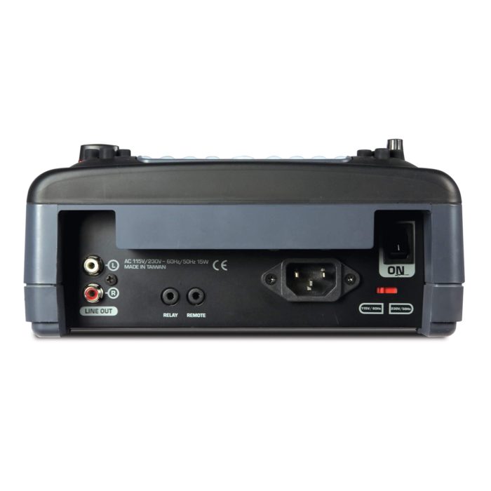 axis9_rear_large Numark Axis 9 CD Player - Image 3